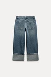 TRF STRAIGHT-LEG MID-RISE JEANS