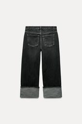 TRF STRAIGHT-LEG MID-RISE JEANS