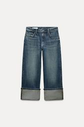 TRF STRAIGHT-LEG MID-RISE JEANS