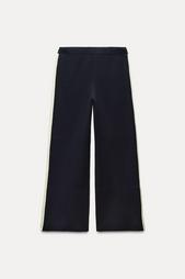 KNIT TROUSERS WITH SIDE STRIPE