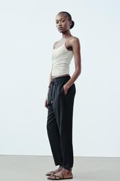 FLOWING CROPPED TROUSERS