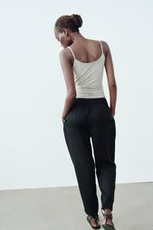 FLOWING CROPPED TROUSERS