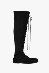 HIGH-LEG LEATHER BOOTS X STEFANO PILATI