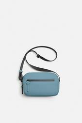 RUBBERISED CROSSBODY BAG