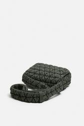 QUILTED NYLON CROSSBODY BAG