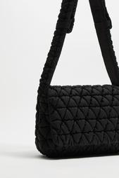 QUILTED NYLON CROSSBODY BAG