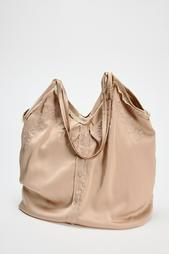 SATIN SHOPPER BAG