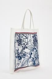 EMBROIDERED FABRIC BAG