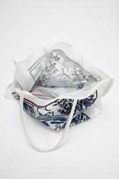 EMBROIDERED FABRIC BAG