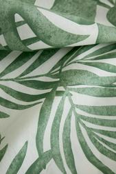 TROPICAL LEAVES PRINT DUVET COVER