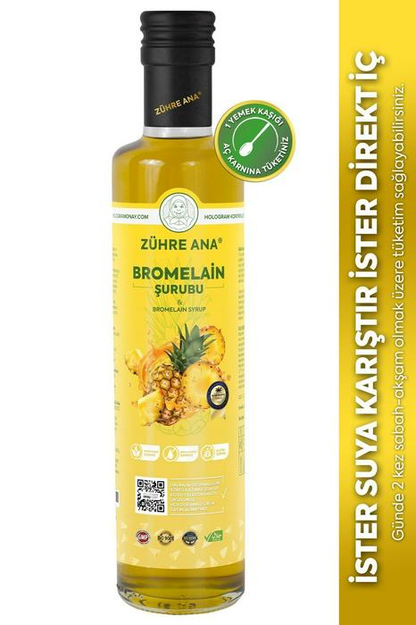 Bromelain Ananas İçeren Detox Şurubu