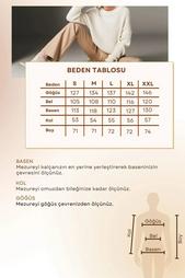 Ylz Oversize Kadın Turkuaz Gömlek - Oversize Uzun 